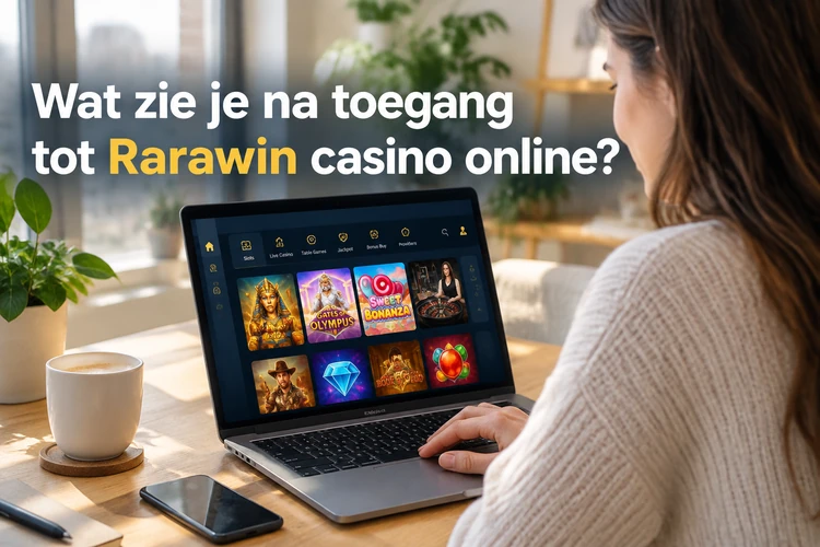 Wat zie je na toegang tot Rarawin casino online?