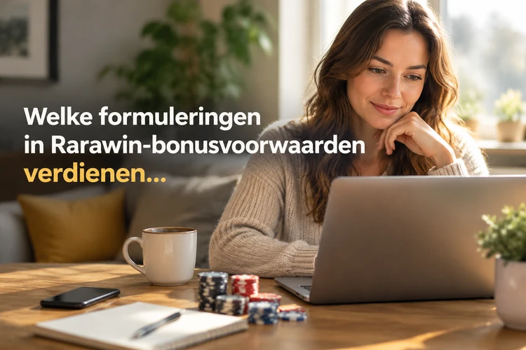 Welke formuleringen in Rarawin-bonusvoorwaarden verdienen aandacht