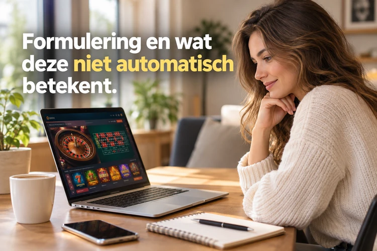 Formulering en wat deze niet automatisch betekent